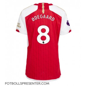 Arsenal Martin Odegaard #8 Hemma Matchtröja Dam 2023-24 Kortärmad